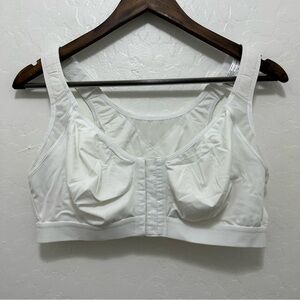 DELIMIRA Women's Full Coverage Front Closure Bra Wire Free Size 40D